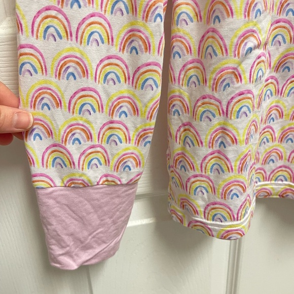 Little Sleepies Longsleeve Rainbow Pajama Top - Picture 6 of 9